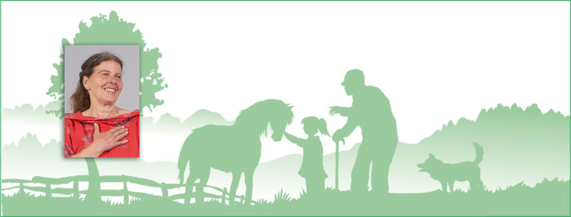 Kind in Interaktion mit Pferd